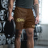 Graffiti Athletic Long Shorts – Sundown | Hip - Hop Streetwear Shorts - Stykonz Graffiti Streetwear