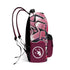 Graffiti Backpack 17 Inch Twill Leather feat Black Cherry | Hip - Hop Streetwear Bag - Stykonz Graffiti Streetwear