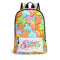 Graffiti Backpack 17 Inch Twill Leather feat Candy | Hip - Hop Streetwear Bag - Stykonz Graffiti Streetwear