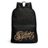 Graffiti Backpack 17 Inch Twill Leather feat Gold Scriptkonz | Hip - Hop Streetwear Bag - Stykonz Graffiti Streetwear