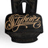 Graffiti Backpack 17 Inch Twill Leather feat Gold Scriptkonz | Hip - Hop Streetwear Bag - Stykonz Graffiti Streetwear