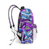 Graffiti Backpack 17 Inch Twill Leather feat Purple Wildstyle | Hip - Hop Streetwear Bag - Stykonz Graffiti Streetwear