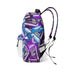 Graffiti Backpack 17 Inch Twill Leather feat Purple Wildstyle | Hip - Hop Streetwear Bag - Stykonz Graffiti Streetwear