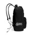 Graffiti Backpack 17 Inch Twill Leather feat Scriptkonz Stykonz BW - Stykonz Graffiti Streetwear