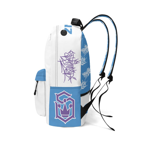 Graffiti Backpack 17 Inch Twill Leather feat Stykonz BP Style - Master Tag | Hip - Hop Streetwear Bag - Stykonz Graffiti Streetwear