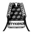 Graffiti Backpack 17 Inch Twill Leather feat Stykonz Style Master Tag | Hip - Hop Streetwear Bag - Stykonz Graffiti Streetwear