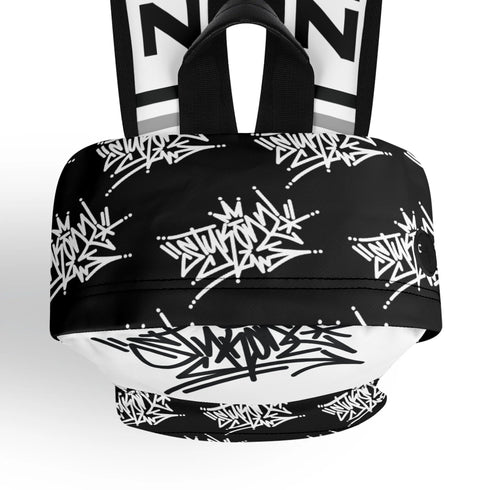 Graffiti Backpack 17 Inch Twill Leather feat Stykonz Style Master Tag | Hip - Hop Streetwear Bag - Stykonz Graffiti Streetwear