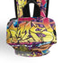 Graffiti Backpack 17 Inch Twill Leather feat The Train Master v2 | Hip - Hop Streetwear Bag - Stykonz Graffiti Streetwear