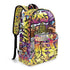 Graffiti Backpack 17 Inch Twill Leather feat The Train Master v2 | Hip - Hop Streetwear Bag - Stykonz Graffiti Streetwear