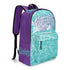 Graffiti Backpack 17 Inch Twill Leather feat Turquoise Mix Script | Hip - Hop Streetwear Bag - Stykonz Graffiti Streetwear