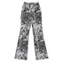 Graffiti Fleggings – B&W Comic Stykonz 1 | Hip - Hop Streetwear Flare Leggings - Stykonz Graffiti Streetwear