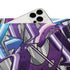 Graffiti Fleggings – Purple Wildstyle | Hip - Hop Streetwear Flare Leggings - Stykonz Graffiti Streetwear