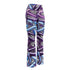 Graffiti Fleggings – Purple Wildstyle | Hip - Hop Streetwear Flare Leggings - Stykonz Graffiti Streetwear