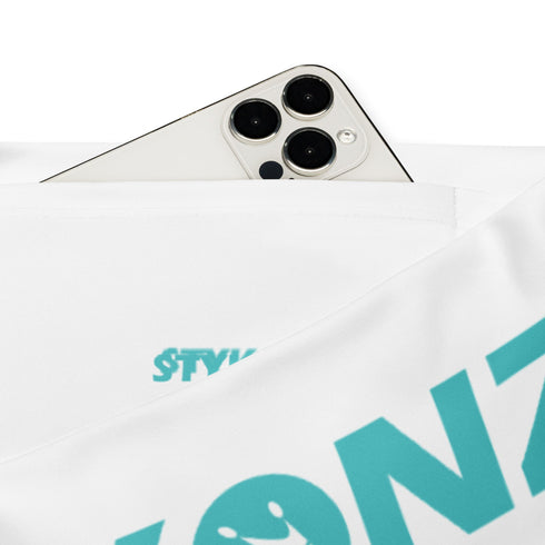 Graffiti Fleggings – Stykonz Turquoise S - Kings Block | Hip - Hop Streetwear Flare Leggings - Stykonz Graffiti Streetwear