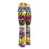 Graffiti Fleggings – The Train Master | Hip - Hop Streetwear Flare Leggings - Stykonz Graffiti Streetwear