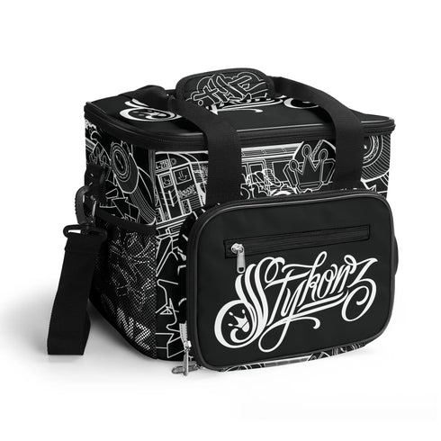 Graffiti Lunch Bag Picnic Bag feat BW Stykonz The Train Master | Hip - Hop Streetwear Cooler Bag - Stykonz Graffiti Streetwear
