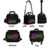 Graffiti Lunch Bag Picnic Bag feat Candy Scriptkonz on Black | Hip - Hop Streetwear Cooler Bag - Stykonz Graffiti Streetwear