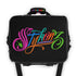 Graffiti Lunch Bag Picnic Bag feat Candy Scriptkonz on Black | Hip - Hop Streetwear Cooler Bag - Stykonz Graffiti Streetwear