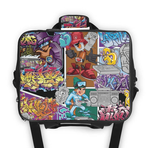 Graffiti Lunch Bag Picnic Bag feat Comic Stykonz | Hip - Hop Streetwear Cooler Bag - Stykonz Graffiti Streetwear