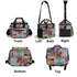 Graffiti Lunch Bag Picnic Bag feat Comic Stykonz | Hip - Hop Streetwear Cooler Bag - Stykonz Graffiti Streetwear