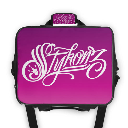 Graffiti Lunch Bag Picnic Bag feat Hot Pink Stykonz The Train Master | Hip - Hop Streetwear Cooler Bag - Stykonz Graffiti Streetwear