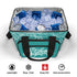 Graffiti Lunch Bag Picnic Bag feat Turquoise Stykonz The Train Master | Hip - Hop Streetwear Cooler Bag - Stykonz Graffiti Streetwear