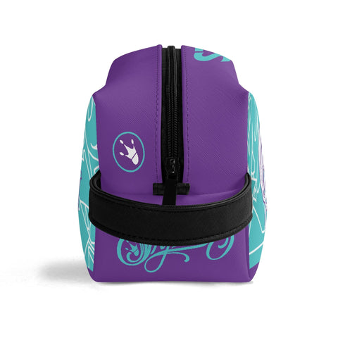 Graffiti Markers Bag Makeup Bag Travel Bag feat Stykonz Turquoise Mix Script - Stykonz Graffiti Streetwear