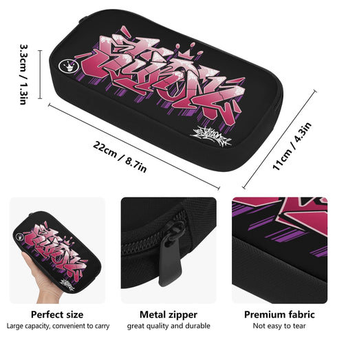 Graffiti Storage Case Markers Pencil Case - feat Black Cherry | Hip - Hop Streetwear Accessories - Stykonz Graffiti Streetwear
