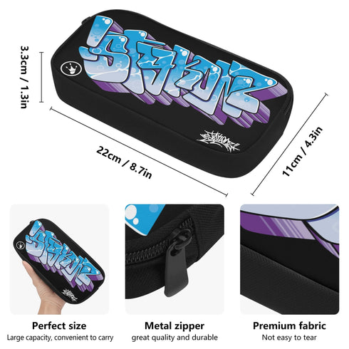 Graffiti Storage Case Markers Pencil Case - feat Ice Block | Hip - Hop Streetwear Accessories - Stykonz Graffiti Streetwear