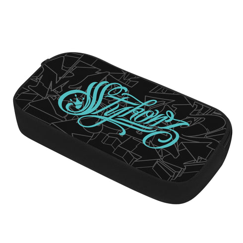 Graffiti Storage Case Markers Pencil Case - feat Scriptkonz Turquoise | Hip - Hop Streetwear Accessories - Stykonz Graffiti Streetwear