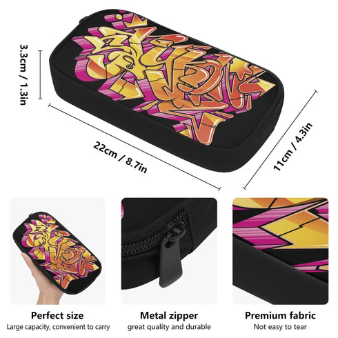 Graffiti Storage Case Markers Pencil Case - feat Sundown | Hip - Hop Streetwear Accessories - Stykonz Graffiti Streetwear