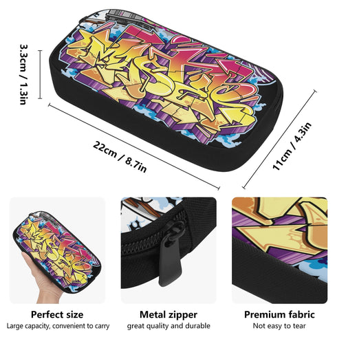 Graffiti Storage Case Markers Pencil Case - feat The Train Master | Hip - Hop Streetwear Accessories - Stykonz Graffiti Streetwear