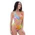 Grafkini™ Women's High Waisted Graffiti Bikini Candy - Stykonz Graffiti Streetwear