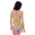 Grafkini™ Women's High Waisted Graffiti Bikini Candy - Stykonz Graffiti Streetwear