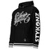 Men’s Graffiti AOP Hoodie – Black and White Scriptkonz | Hip - Hop Streetwear Hoodie - Stykonz Graffiti Streetwear
