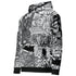 Men’s Graffiti AOP Hoodie – B&W Comic Stykonz 1 | Hip - Hop Streetwear Hoodie - Stykonz Graffiti Streetwear