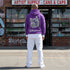 Men’s Graffiti AOP Hoodie – Purple Scriptkonz | Hip - Hop Streetwear Hoodie - Stykonz Graffiti Streetwear