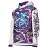 Men’s Graffiti AOP Hoodie – Stykonz Purple Wildstyle | Hip - Hop Streetwear Hoodie - Stykonz Graffiti Streetwear