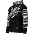 Men’s Graffiti AOP Hoodie – Stykonz White on Black Style Master Tag | Hip - Hop Streetwear Hoodie - Stykonz Graffiti Streetwear
