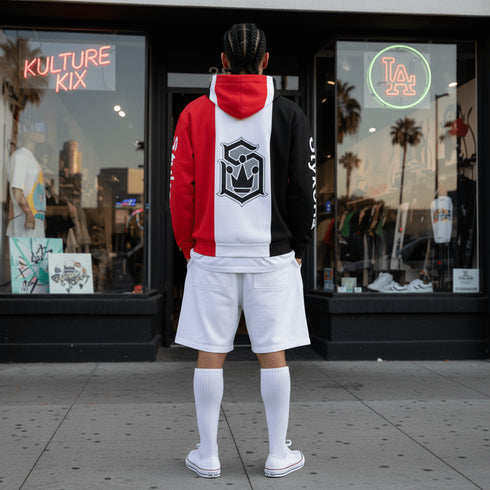 Men’s Graffiti AOP Hoodie – TinoR S - Kingz Crown Calli - Graff | Hip - Hop Streetwear Hoodie - Stykonz Graffiti Streetwear