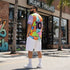 Men’s Graffiti Baseball Jersey – Black Candy | Hip - Hop Streetwear Jersey - Stykonz Graffiti Streetwear