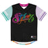 Men’s Graffiti Baseball Jersey – Black Candy | Hip - Hop Streetwear Jersey - Stykonz Graffiti Streetwear