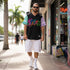 Men’s Graffiti Baseball Jersey – Black Candy | Hip - Hop Streetwear Jersey - Stykonz Graffiti Streetwear