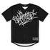 Men’s Graffiti Baseball Jersey – Black Style Master Tag | Hip - Hop Streetwear Jersey - Stykonz Graffiti Streetwear