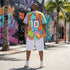 Men’s Graffiti Baseball Jersey – Candy | Hip - Hop Streetwear Jersey - Stykonz Graffiti Streetwear