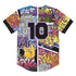 Men’s Graffiti Baseball Jersey – Comic Stykonz 1 | Hip - Hop Streetwear Jersey - Stykonz Graffiti Streetwear