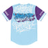 Men’s Graffiti Baseball Jersey – Ice - Block | Hip - Hop Streetwear Jersey - Stykonz Graffiti Streetwear