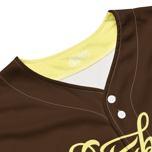 Men’s Graffiti Baseball Jersey – Sundown | Hip - Hop Streetwear Jersey - Stykonz Graffiti Streetwear