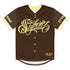 Men’s Graffiti Baseball Jersey – Sundown | Hip - Hop Streetwear Jersey - Stykonz Graffiti Streetwear