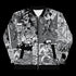 Men’s Graffiti Bomber Jacket – B&W Comic Stykonz 1 | Hip - Hop Streetwear Jacket - Stykonz Graffiti Streetwear